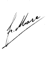 signature de frère marc